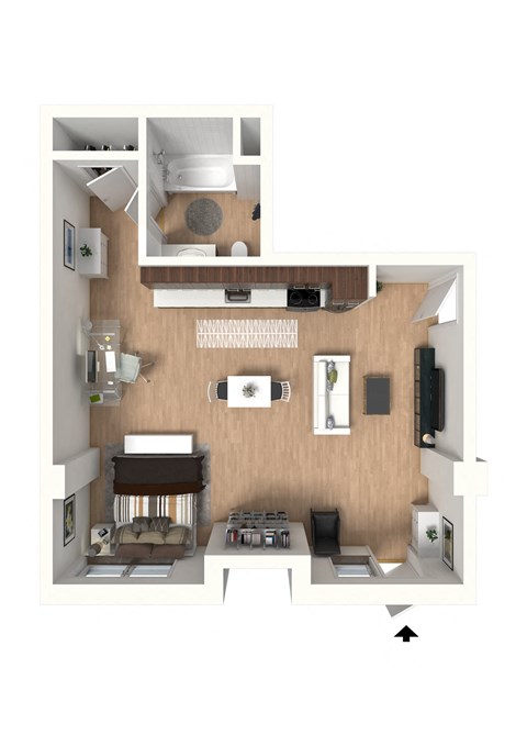 1953 NW Overton St Studio Apartment for Rent - Photo Gallery 19